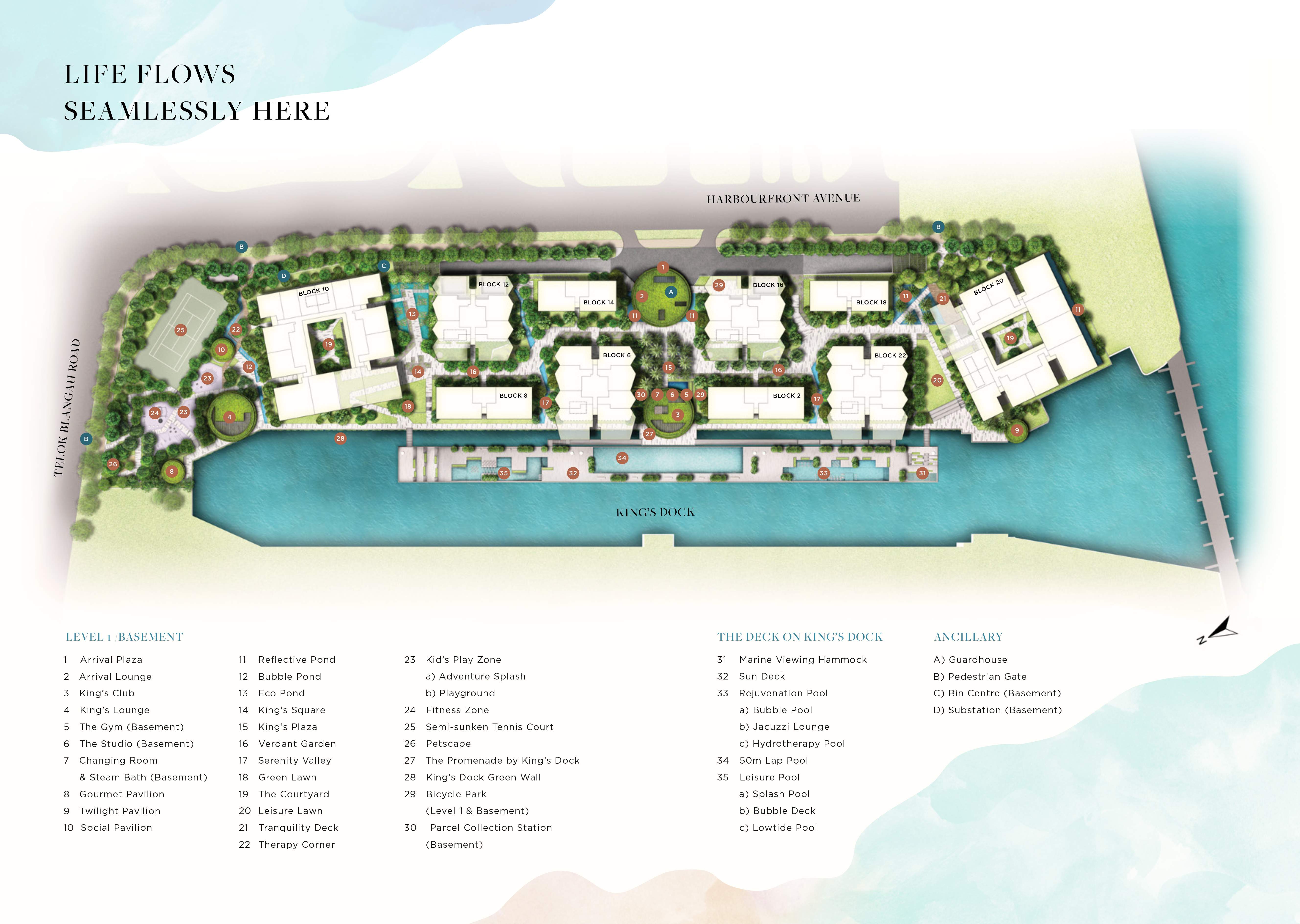 Site Plan (The Reef At Kings Dock)